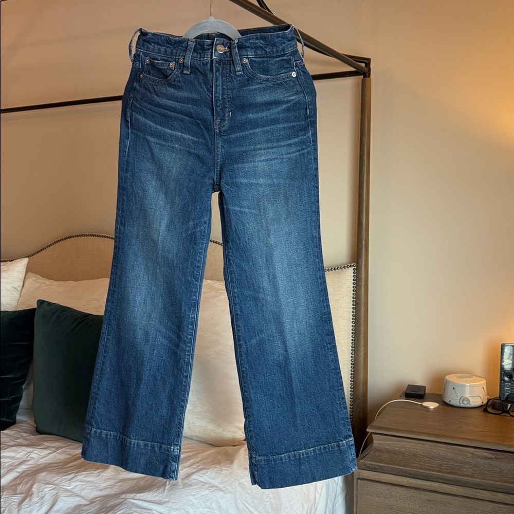 J. Crew Dark Blue Trouser Jeans
